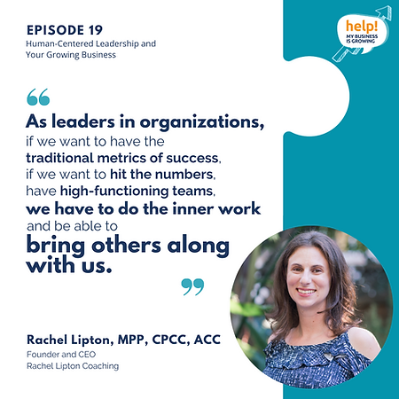 As leaders in organizations, if we want to have the traditional metrics of success, if we want to hit the numbers, have high-functioning teams, we have to do the inner work and be able to bring others along with us. 