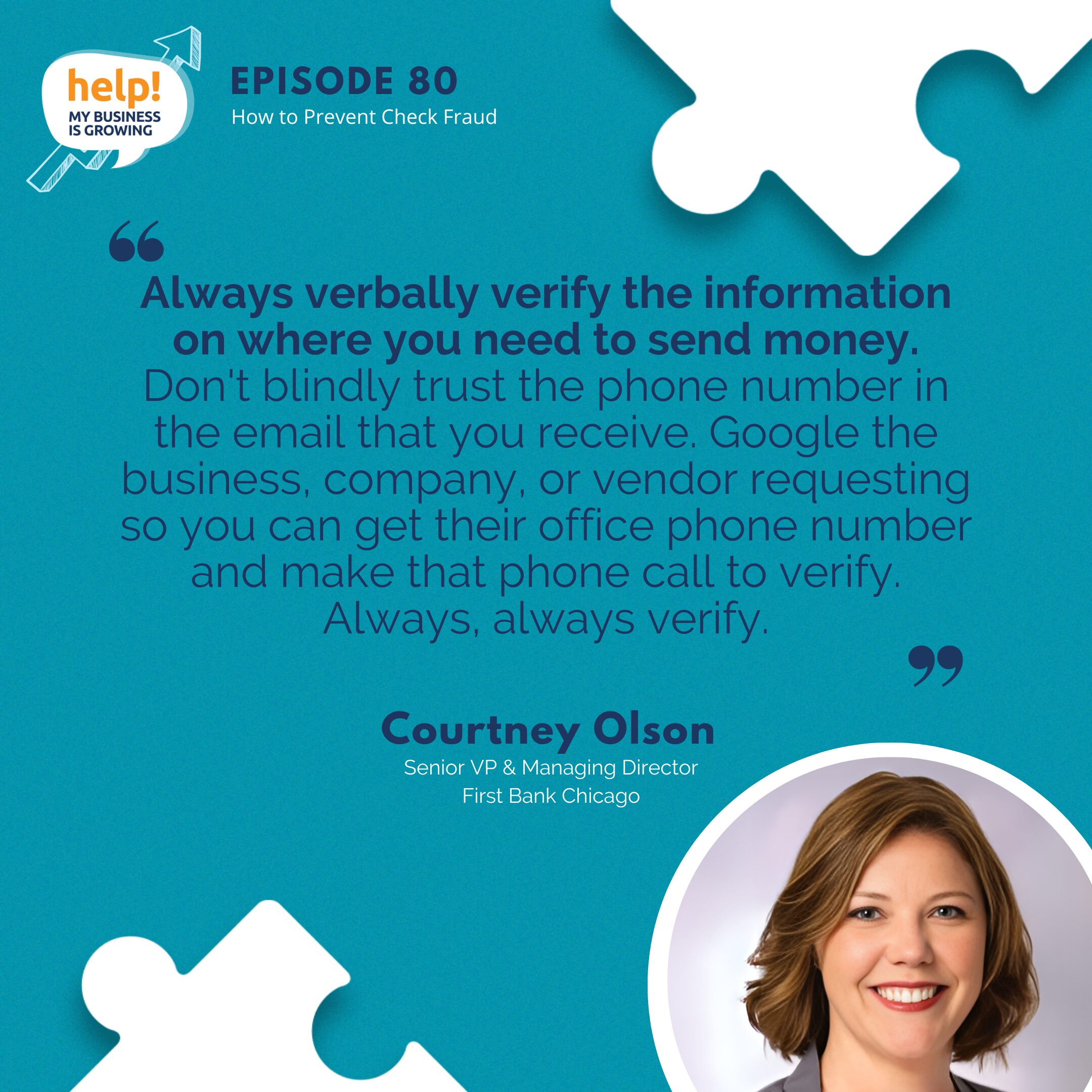 Always verbally verify the information on where you need to send money. Don't blindly trust the phone number in the email that you receive. Google the business, company, or vendor requesting so you can get their office phone number and make that phone call to verify. Always, always verify.