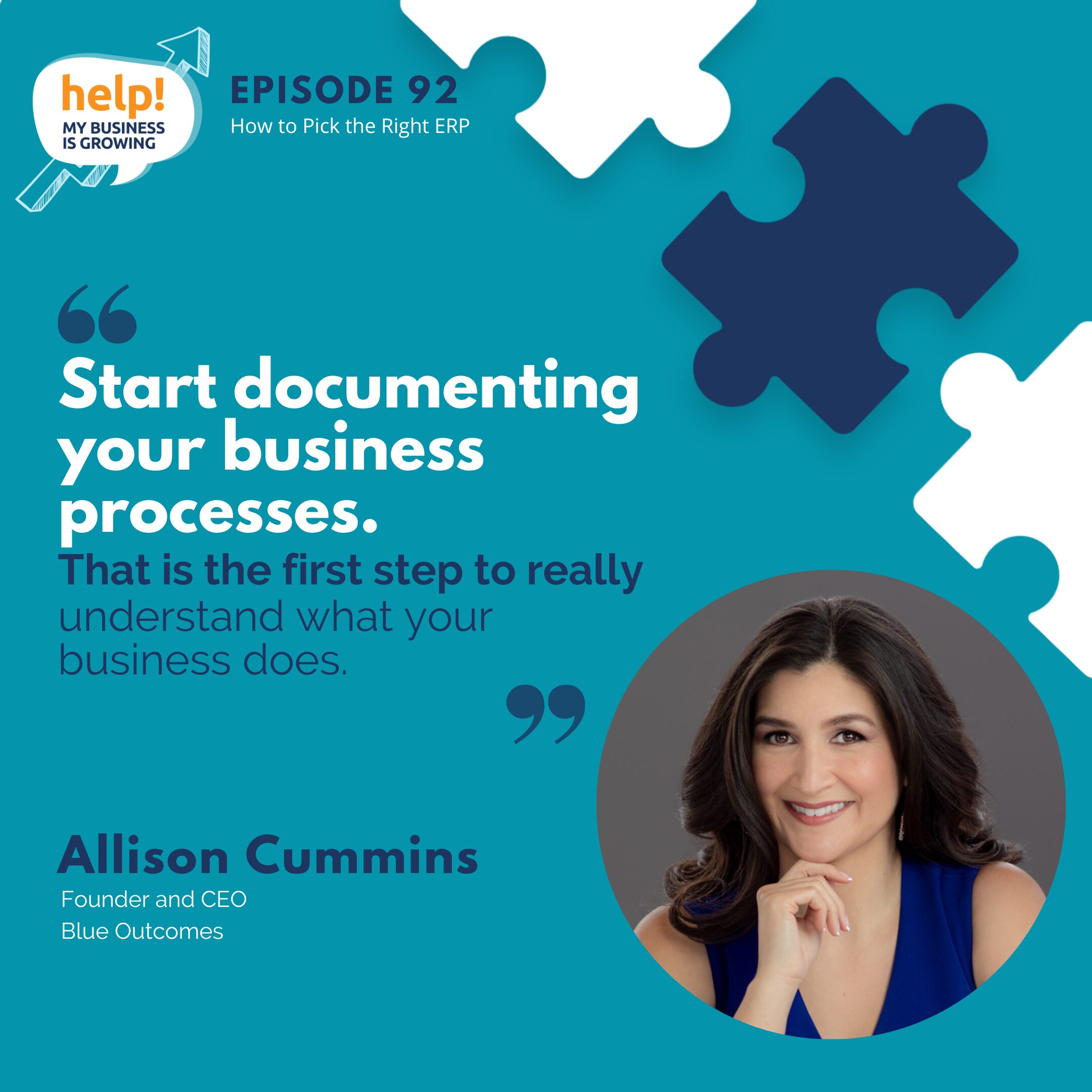 Start documenting your business processes. That is the first step to really understand what your business does.